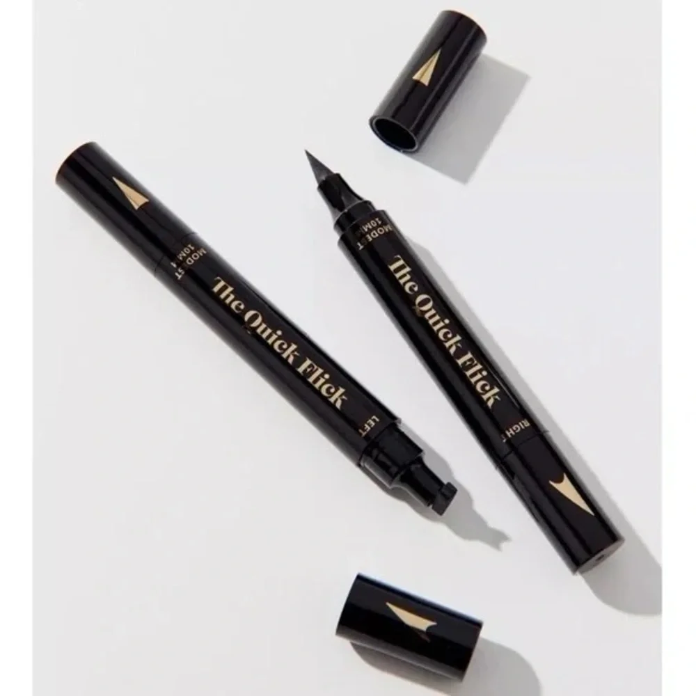The Quick Flick Perfect Wings Eyeliner Stamp Intense Black Modest Full Size NWT!